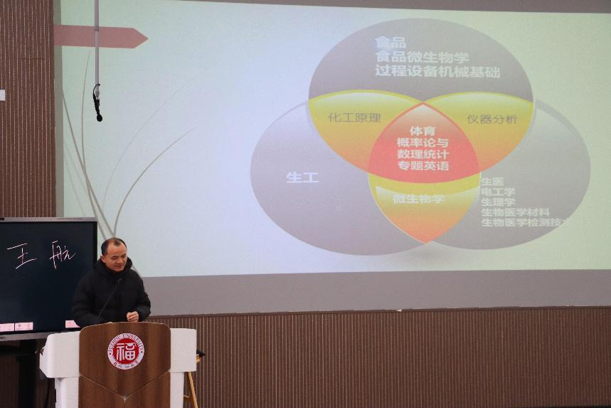 院领导为学生开设新学期导学专题讲座-福州大学生物与科学工程学院